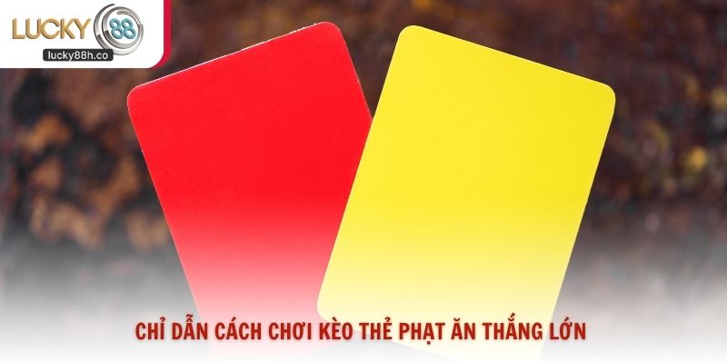 Chỉ dẫn cách chơi kèo thẻ phạt ăn thắng lớn